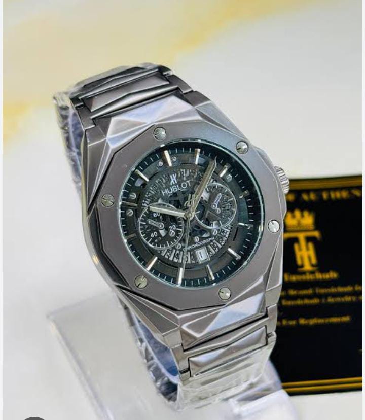 Hublot Diamond Cut Skeleton