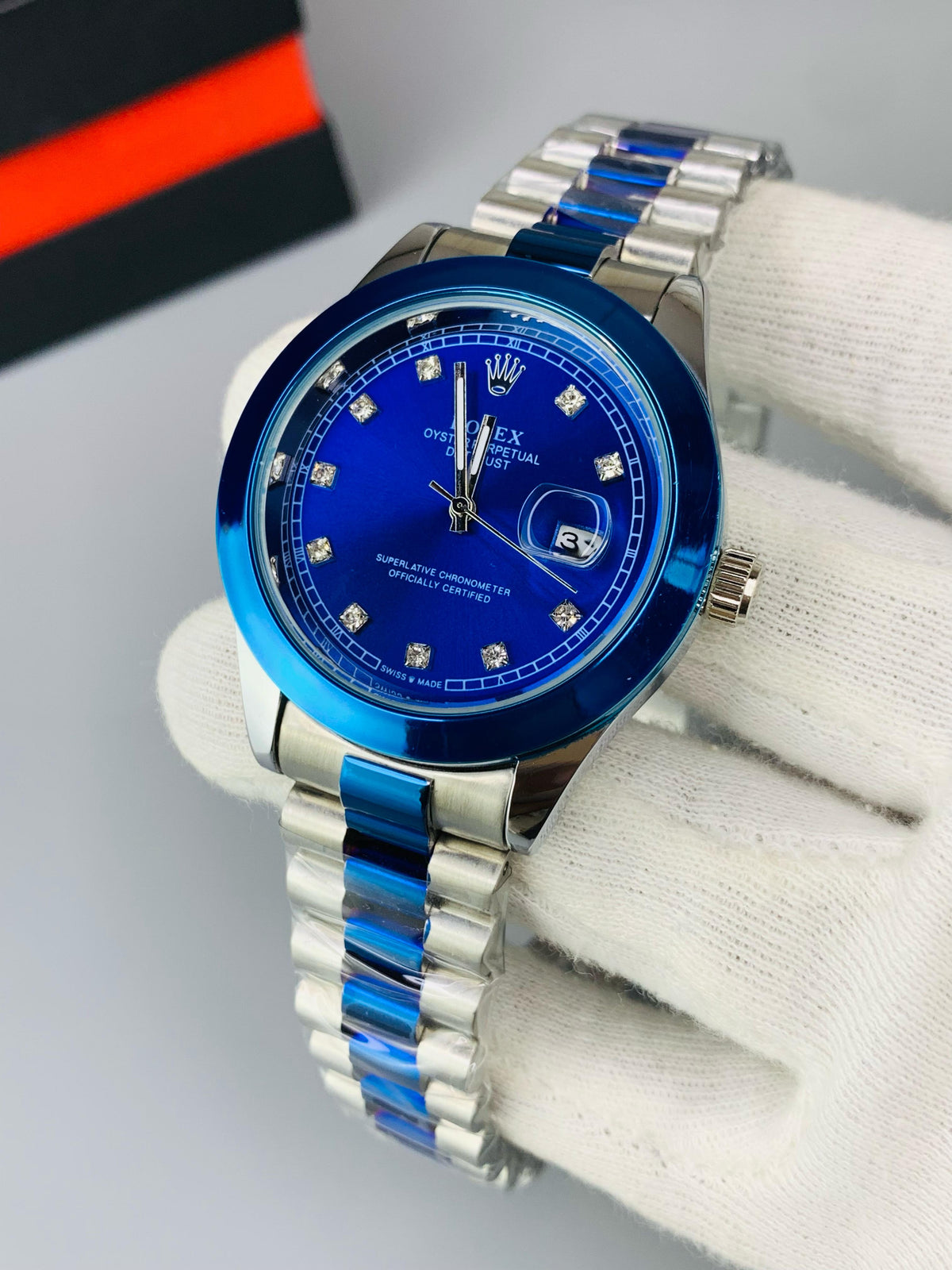 Rolex Stone Two Tone Model