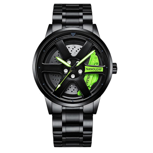 Wheel Watch Rotation Smart Watch for Boys Men Creative Fashion Men Stainless Steel rotating dial 360 spin Watch